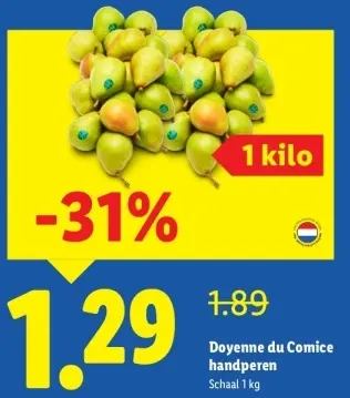 Aanbieding: Doyenne du Comice handperen