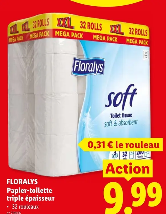 Offre: Papier-toilette