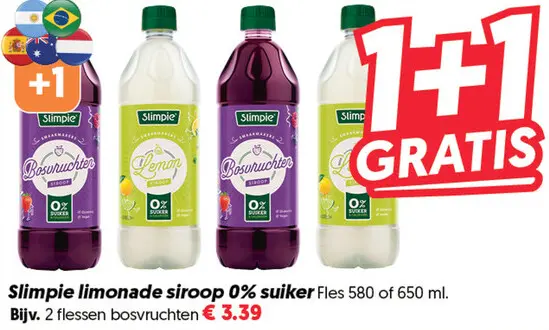 Limonade siroop 0% suiker