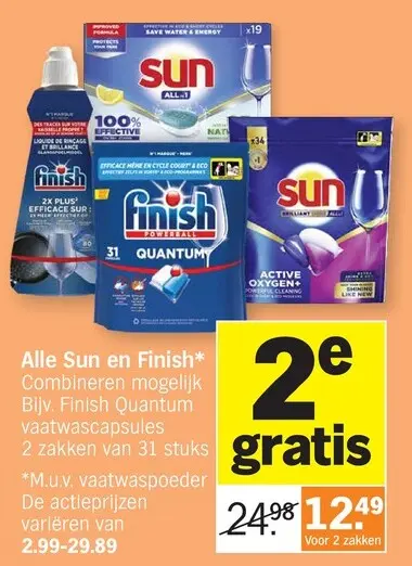 Promotie: Alle Sun en Finish