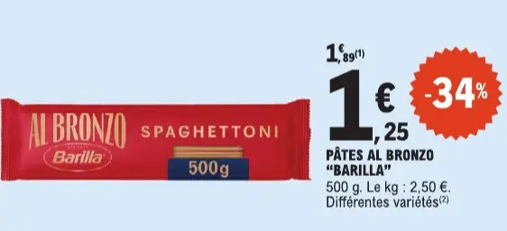 Offre: Spaghettoni