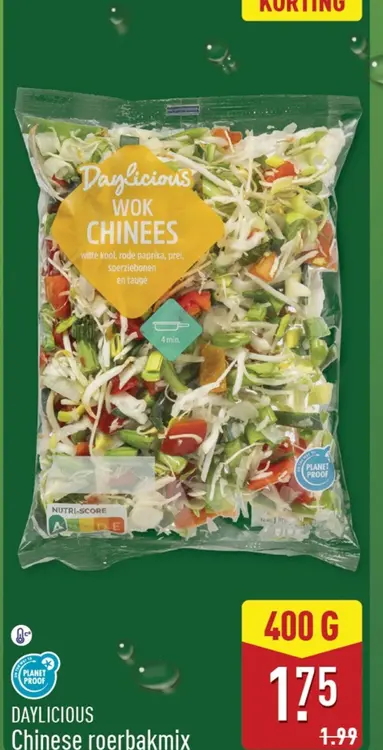Aanbieding: DAYLICIOUS Chinese roerbakmix