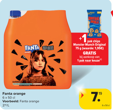 Aanbieding: Fanta orange 