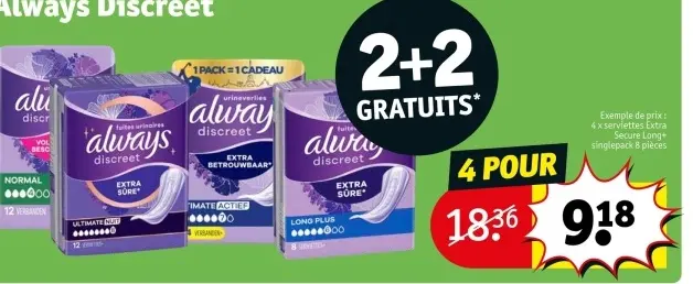 Offre: Always Discreet