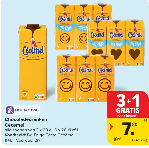 Aanbieding: Chocoladedranken