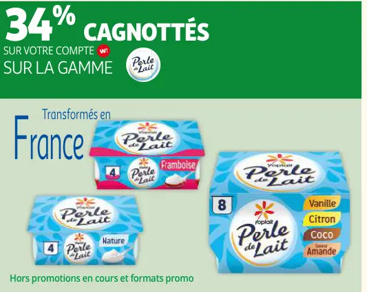 Promotie: Perle de Lait