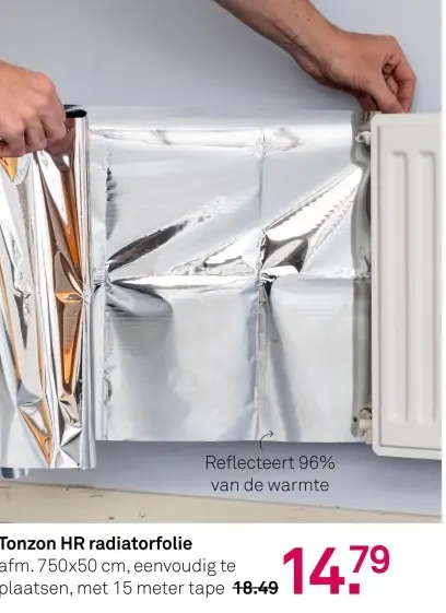 Aanbieding: HR radiatorfolie