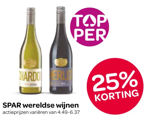Aanbieding: Wereldse wijnen