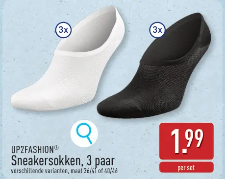 Promotie: Sneakersokken