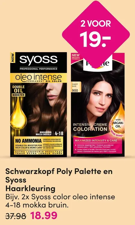 Aanbieding: Poly Palette en Syoss Haarkleuring