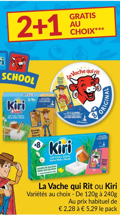 Offre: La Vache qui Rit ou Kiri