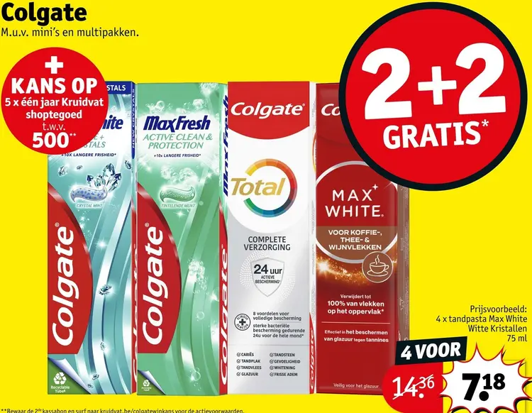 Promotie: Tandpasta
