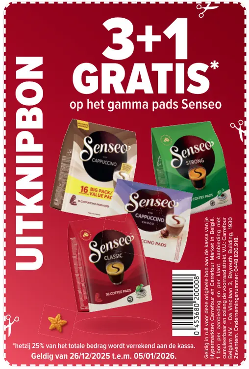 Promotie: Senseo pads