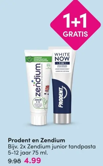 Aanbieding: Prodent en Zendium