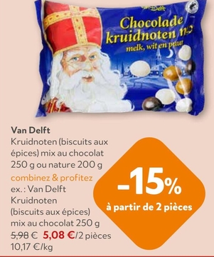 Offre: Kruidnoten (biscuits aux épices) mix au choco