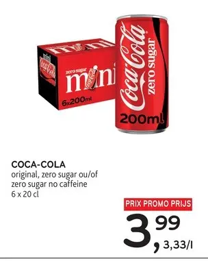 Offre: Coca-cola