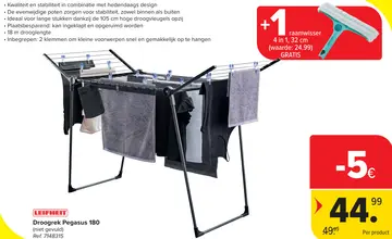 Aanbieding: Droogrek Pegasus 180