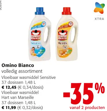 Aanbieding: Omino Bianco volledig assortiment