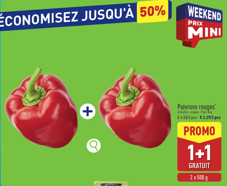 Offre: Poivrons rouges