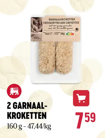 Aanbieding: 2 Garnalenkroketten
