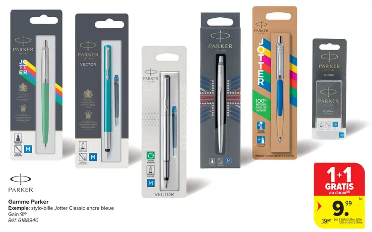 Offre: Gamme Parker
