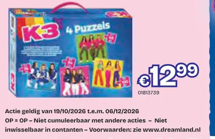 Aanbieding: Puzzzel K3