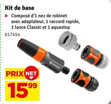 Aanbieding: Set d'arrosage 5 pièces GARDENA
