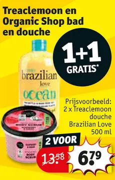 Aanbieding: Treaclemoon en Organic Shop bad en douche