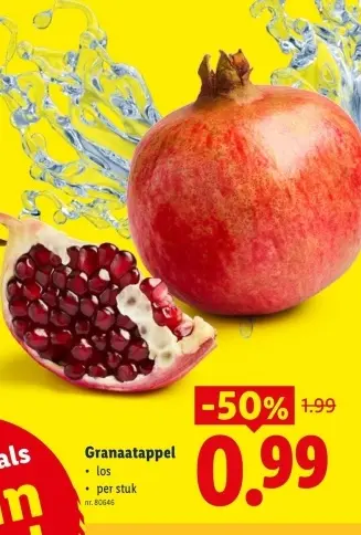 Promotie: Granaatappel