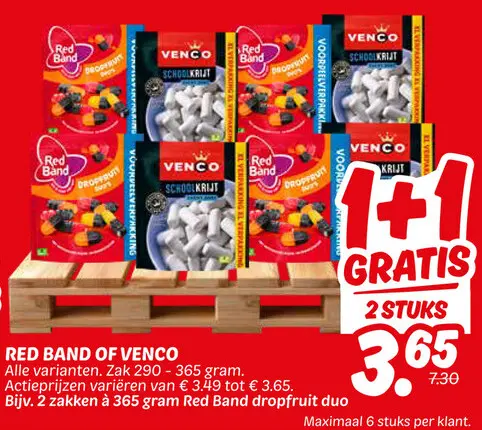 Aanbieding: Red Band or Venco