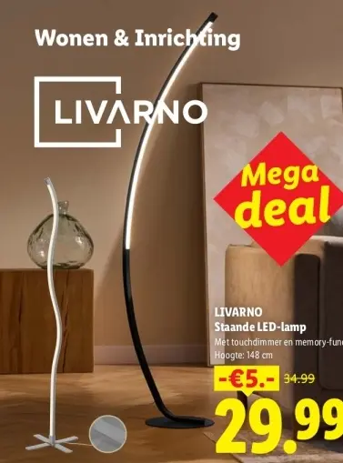 Aanbieding: Staande LED-lamp