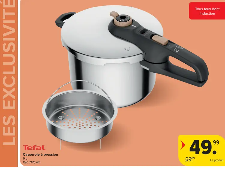 Offre: Casserole à pression