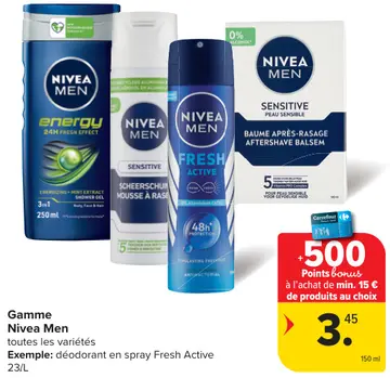 Offre: Nivea Men