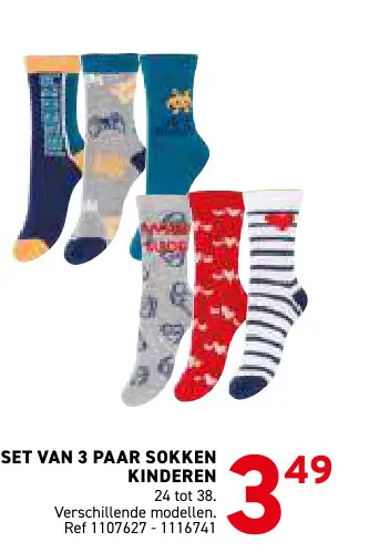 Promotie: Sokken kinderen