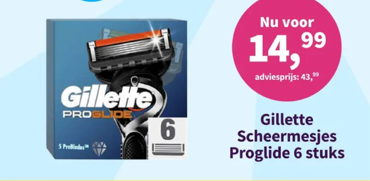 Promotie: Scheermesjes Proglide