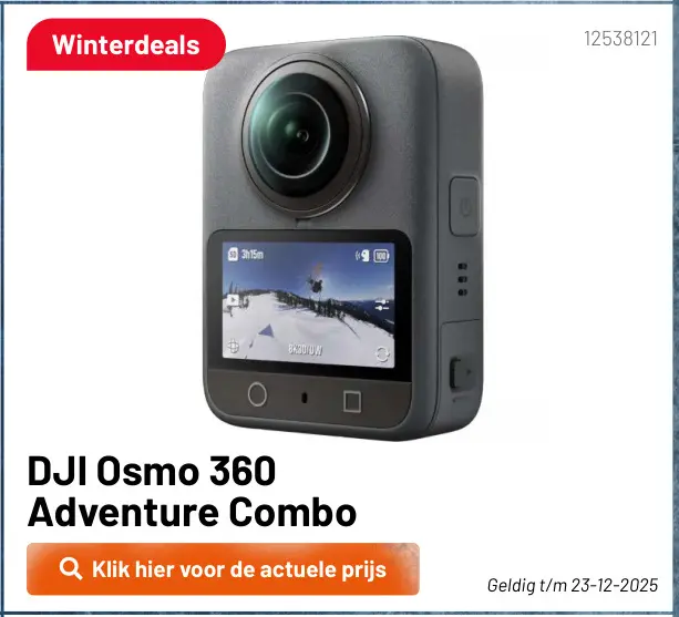 Aanbieding: DJI Osmo 360 Adventure Combo