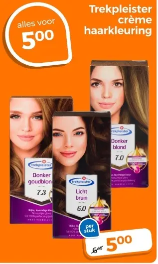 Aanbieding: crème haarkleuring