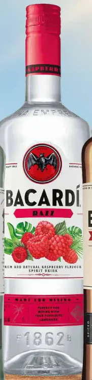 Aanbieding: Bacardi Razz & Bacardi Spiced