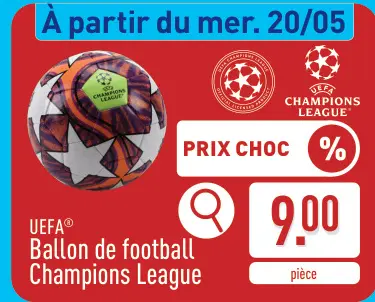 Offre: Ballon de football Champions League