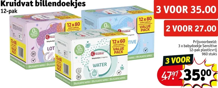 Promotie: Billendoekjes
