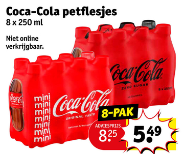 Aanbieding: Coca - Cola petflesjes