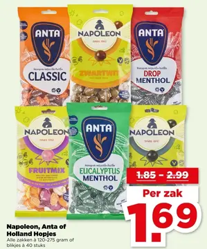 Aanbieding: Napoleon, Anta of Holland Hopjes