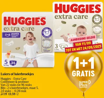 Aanbieding: Luiers of luierbroekjes