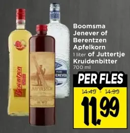 Aanbieding: Jenever of Apfelkorn