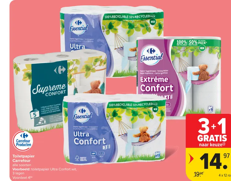 Promotie: Toiletpapier