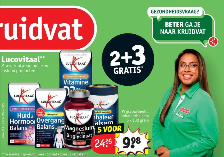 Aanbieding: Vitamines en supplementen