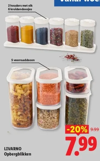 Aanbieding: Opbergblikken