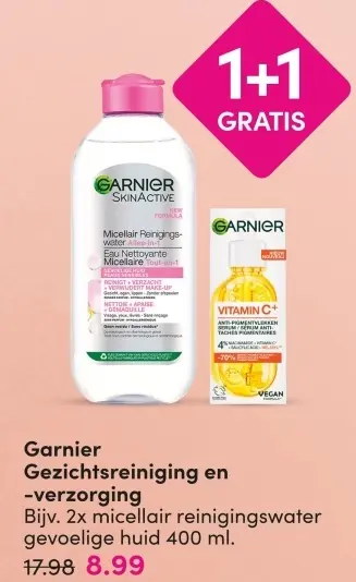 Aanbieding: Gezichtsreiniging en -verzorging