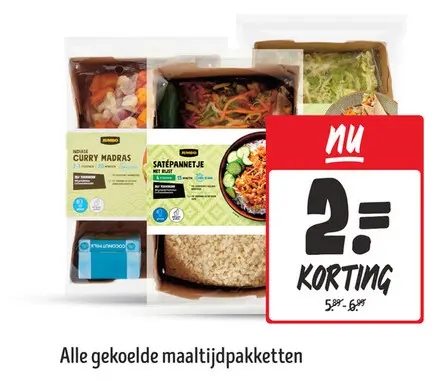 Aanbieding: Alle gekoelde maaltijdpakketten