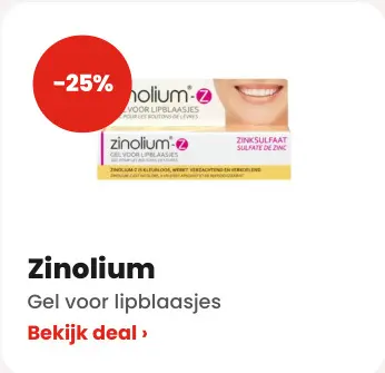 Aanbieding: Zinolium Gel voor lipblaasjes